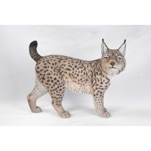 Hi-Line Gift Ltd. Lynx Statue & Reviews | Wayfair